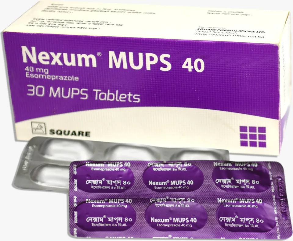 Nexum MUPS 40, Esomeprazole 40 mg